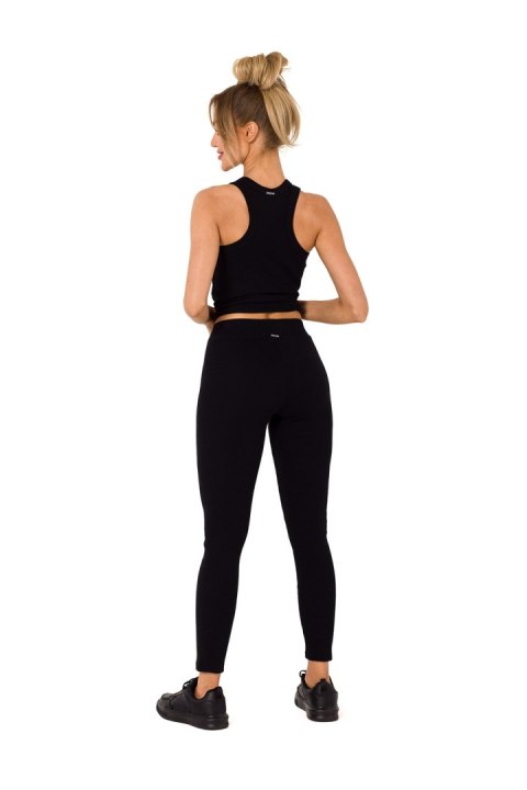 Legginsy Model MOE734 Black - Moe Legginsy Model MOE734 Black - Moe