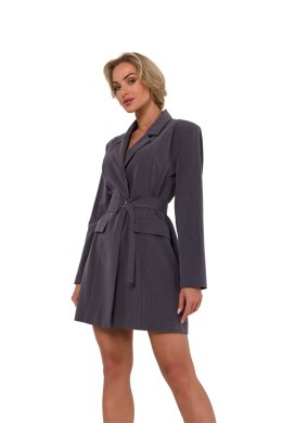 Sukienka Model MOE749 Dark Grey - Moe Hurtownia odzieży on-line, moda damska, bielizna i obuwie dla kobiet - Matterhorn.pl
