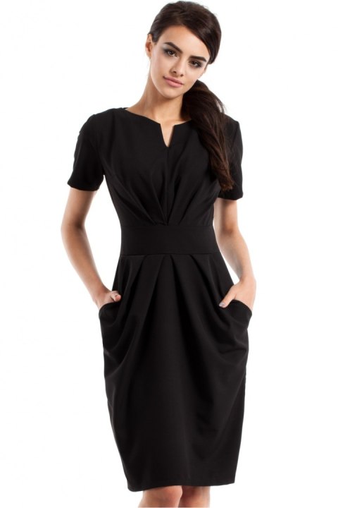 Sukienka Model MOE234 Black - Moe Sukienka Model MOE234 Black - Moe