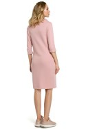 Sukienka Model MOE391 Powder Pink - Moe Hurtownia odzieży on-line, moda damska, bielizna i obuwie dla kobiet - Matterhorn.pl