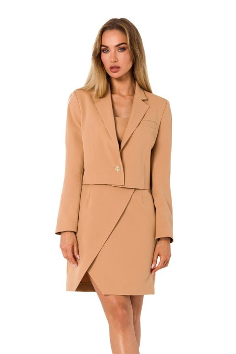 Żakiet Model MOE745 Carmel - Moe Żakiet Model MOE745 Carmel - Moe