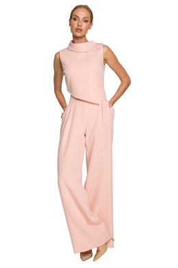 Kombinezon Model MOE702 Powder Pink - Moe Hurtownia odzieży on-line, moda damska, bielizna i obuwie dla kobiet - Matterhorn.pl