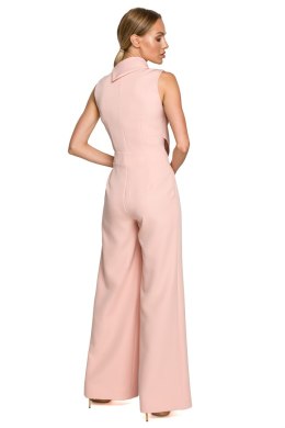 Kombinezon Model MOE702 Powder Pink - Moe Hurtownia odzieży on-line, moda damska, bielizna i obuwie dla kobiet - Matterhorn.pl