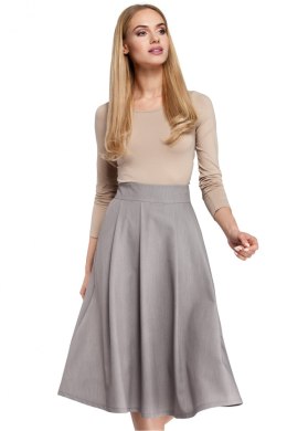 Spódnica Model MOE302 Grey - Moe