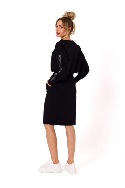 Spódnica Model MOE728 Black - Moe Spódnica Model MOE728 Black - Moe
