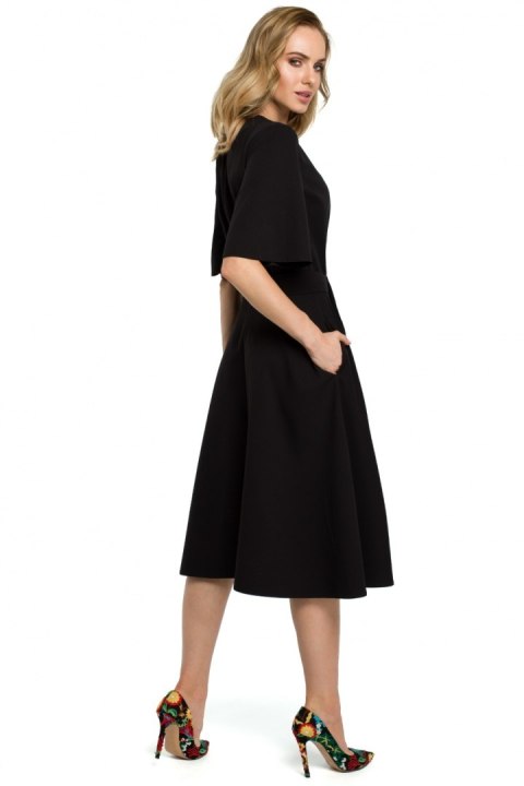 Sukienka Model MOE396 Black - Moe Sukienka Model MOE396 Black - Moe