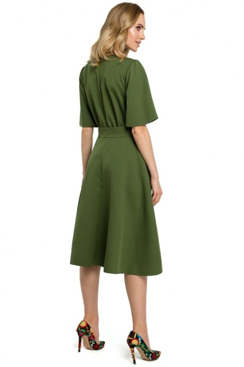 Sukienka Model MOE396 Green - Moe Sukienka Model MOE396 Green - Moe