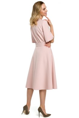 Sukienka Model MOE396 Powder Pink - Moe Hurtownia odzieży on-line, moda damska, bielizna i obuwie dla kobiet - Matterhorn.pl