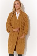 Sweter Kardigan Model S134 Honey - Makadamia