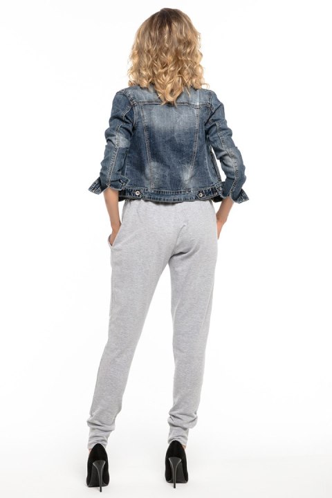 Spodnie Damskie Model T256/2 Light Grey - Tessita Spodnie Damskie Model T256/2 Light Grey - Tessita