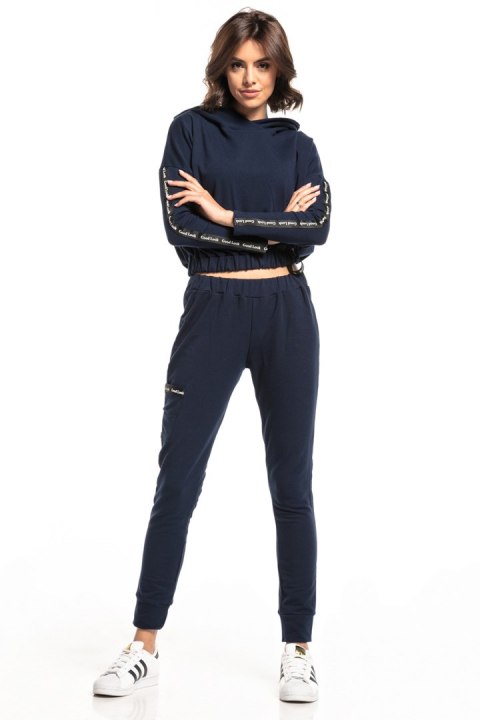 Spodnie Damskie Model T330/4 Navy - Tessita Spodnie Damskie Model T330/4 Navy - Tessita