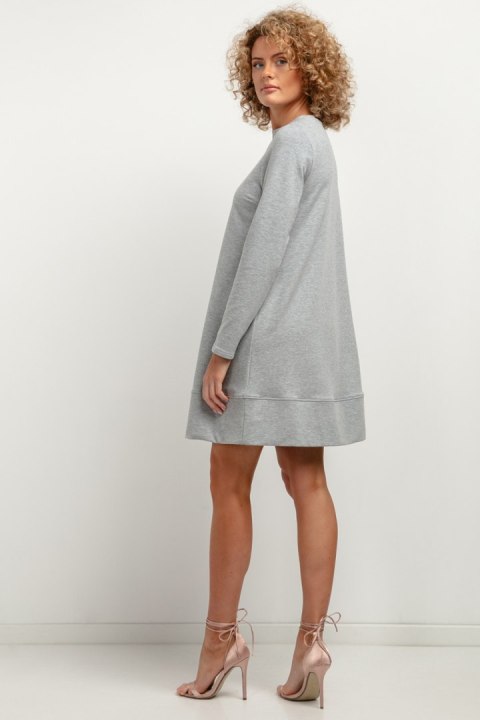 Sukienka Model T378/2 Light Grey - Tessita Sukienka Model T378/2 Light Grey - Tessita