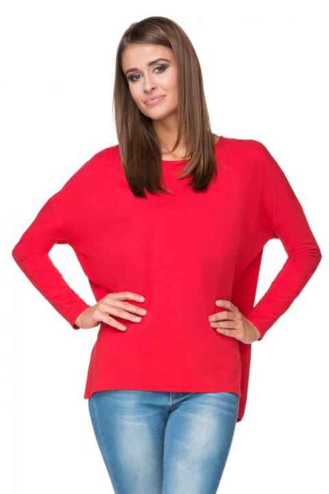 Bluza Damska Model T189/5 Red - Tessita Bluza Damska Model T189/5 Red - Tessita