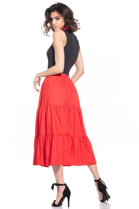 Spódnica Model T339/8 Red - Tessita Spódnica Model T339/8 Red - Tessita