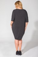 Sukienka Model PS1 Dark Grey - Tessita