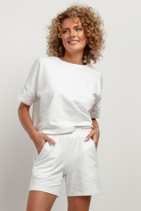Szorty Damskie Model T385/1 White - Tessita Szorty Damskie Model T385/1 White - Tessita