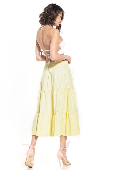 Spódnica Model T339/2 Yellow - Tessita Spódnica Model T339/2 Yellow - Tessita