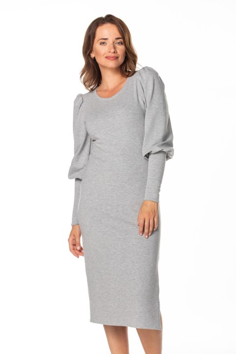 Sukienka Model T367/2 Light Grey - Tessita Sukienka Model T367/2 Light Grey - Tessita