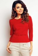 Bluzka Model M089 Red - Infinite You