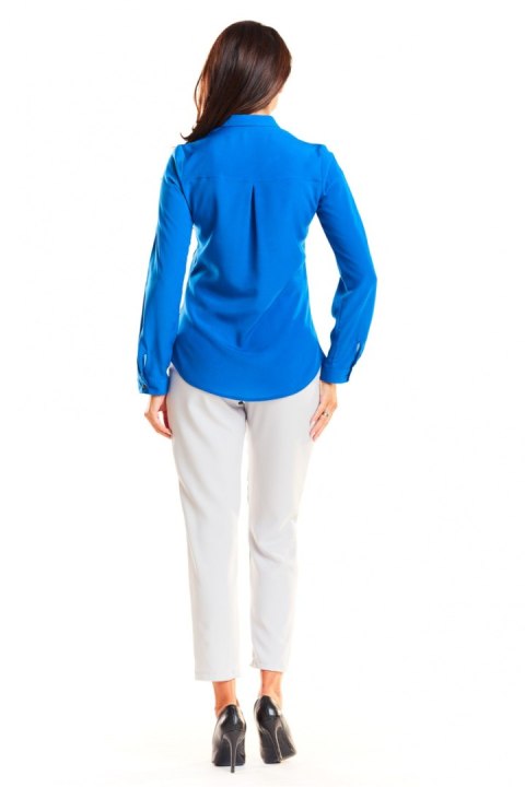 Koszula Damska Model M176 Blue - Infinite You Koszula Damska Model M176 Blue - Infinite You