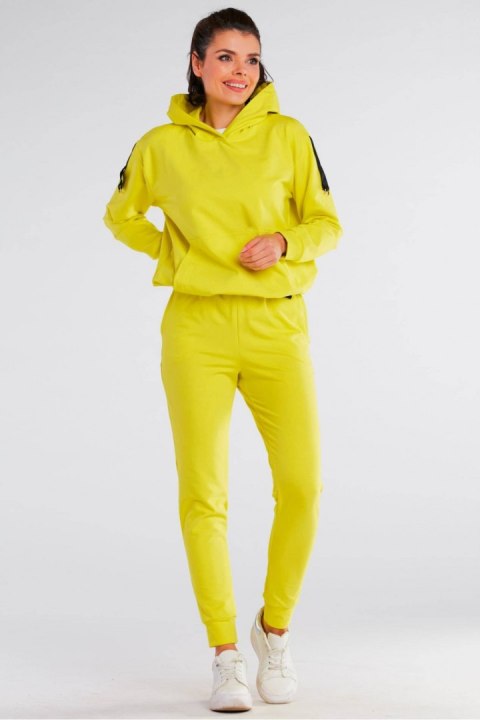 Spodnie Dresowe Model M249 Limonka - Infinite You Spodnie Dresowe Model M249 Limonka - Infinite You