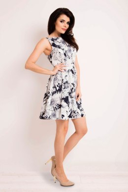 Sukienka Model M121 Flowers Navy - Infinite You