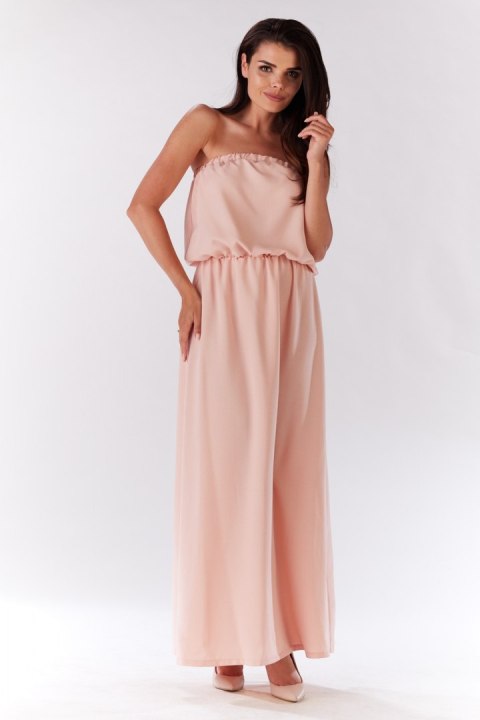 Sukienka Model M135 Powder Pink - Infinite You Sukienka Model M135 Powder Pink - Infinite You