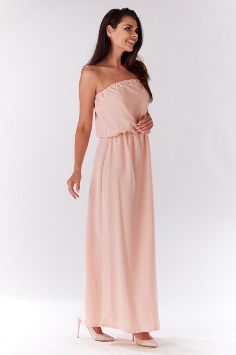Sukienka Model M135 Powder Pink - Infinite You Sukienka Model M135 Powder Pink - Infinite You