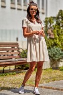 Sukienka Model M205 Paski Beige - Infinite You