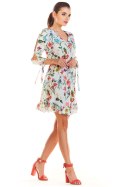 Sukienka Model M195 Flowers Ecru - Infinite You