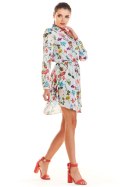 Sukienka Model M202 Flowers Ecru - Infinite You