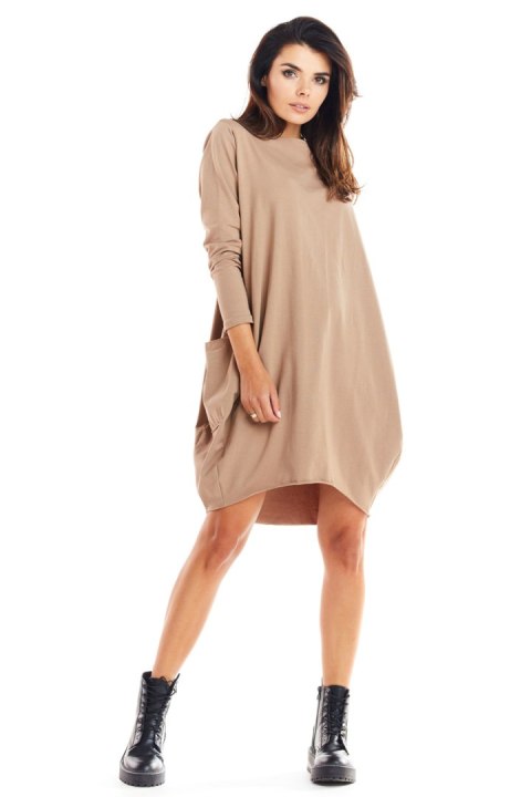 Sukienka Model M232 Beige - Infinite You Sukienka Model M232 Beige - Infinite You