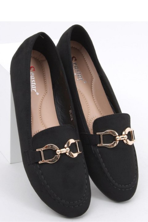 Mokasyny damskie CATALINA BLACK - Inello Mokasyny damskie CATALINA BLACK - Inello