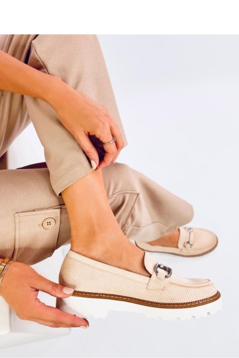 Mokasyny damskie CLAYS BEIGE - Inello Mokasyny damskie CLAYS BEIGE - Inello