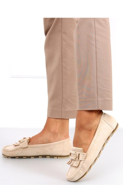Mokasyny damskie LEIF KHAKI - Inello Mokasyny damskie LEIF KHAKI - Inello