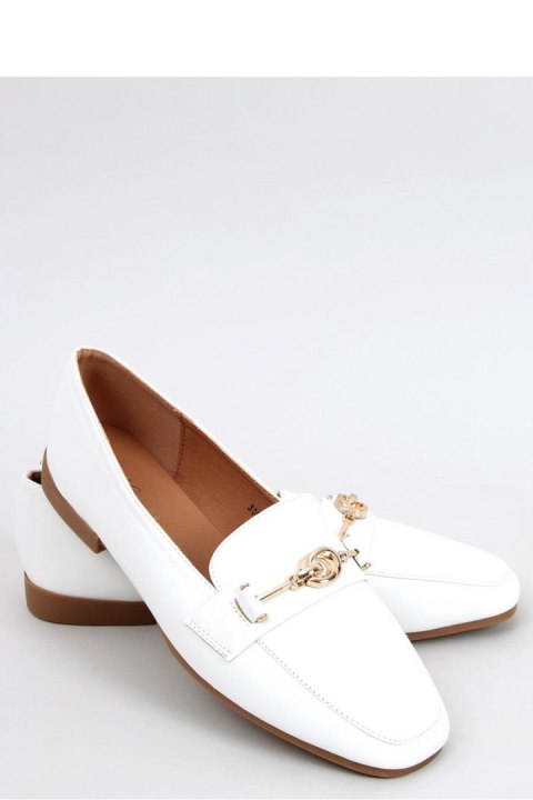 Mokasyny damskie TANSY WHITE - Inello Mokasyny damskie TANSY WHITE - Inello