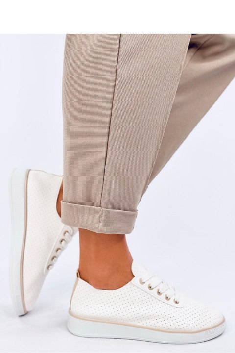 Tenisówki ażurowe HODGES BEIGE - Inello Tenisówki ażurowe HODGES BEIGE - Inello