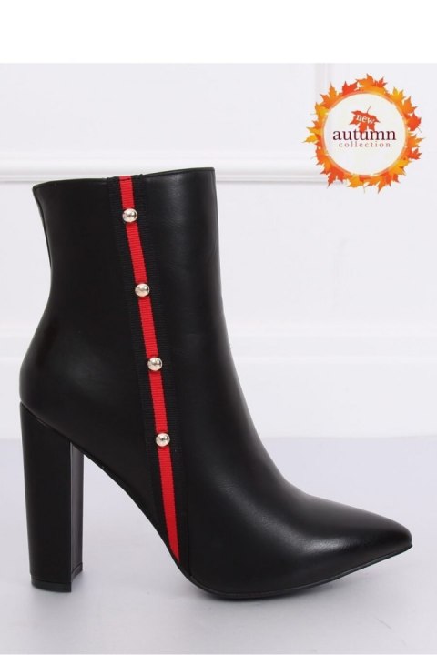 BOTKI NA OBCASIE CZARNE NS063P BLACK - Inello BOTKI NA OBCASIE CZARNE NS063P BLACK - Inello