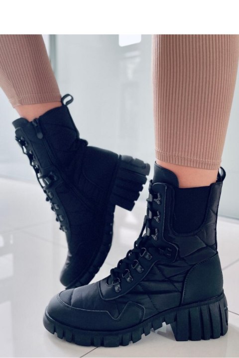 Botki ortalionowe JEWEL BLACK - Inello Botki ortalionowe JEWEL BLACK - Inello