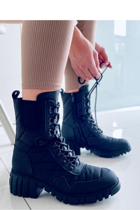 Botki ortalionowe JEWEL BLACK - Inello Botki ortalionowe JEWEL BLACK - Inello
