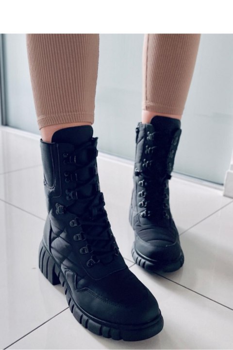 Botki ortalionowe JEWEL BLACK - Inello Botki ortalionowe JEWEL BLACK - Inello