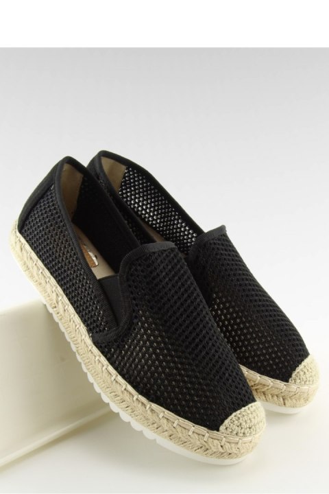 ESPADRYLE DAMSKIE CZARNE 6602 BLACK - Inello ESPADRYLE DAMSKIE CZARNE 6602 BLACK - Inello