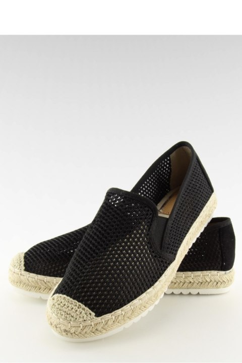 ESPADRYLE DAMSKIE CZARNE 6602 BLACK - Inello ESPADRYLE DAMSKIE CZARNE 6602 BLACK - Inello