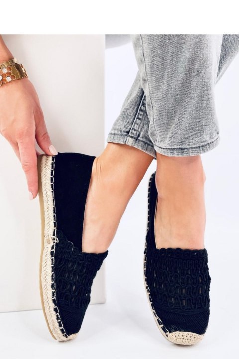 Espadryle damskie ALICESS BLACK - Inello Espadryle damskie ALICESS BLACK - Inello