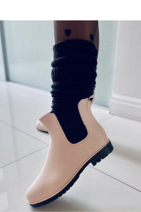 Kalosze damskie sztyblety FOXY BEIGE - Inello Kalosze damskie sztyblety FOXY BEIGE - Inello