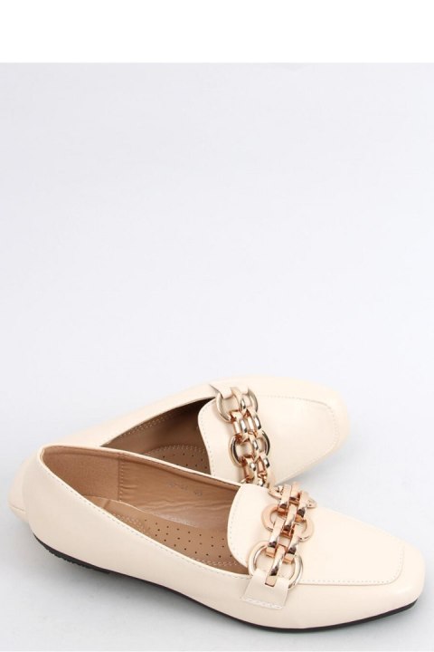Mokasyny damskie BIANCA BEIGE - Inello Mokasyny damskie BIANCA BEIGE - Inello