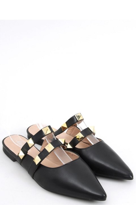 Sandał Klapki damskie CANNA BLACK - Inello Sandał Klapki damskie CANNA BLACK - Inello