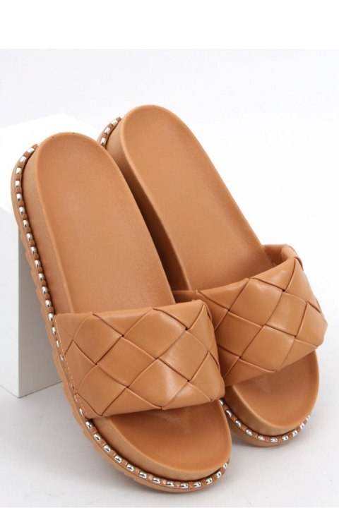 Sandał Klapki damskie SUNNY KHAKI - Inello Sandał Klapki damskie SUNNY KHAKI - Inello