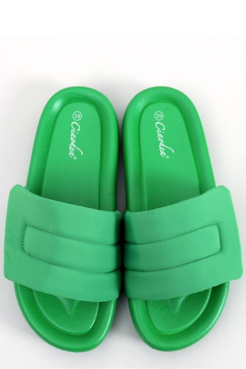 Sandał Klapki ortalionowe CUETO GREEN - Inello Sandał Klapki ortalionowe CUETO GREEN - Inello