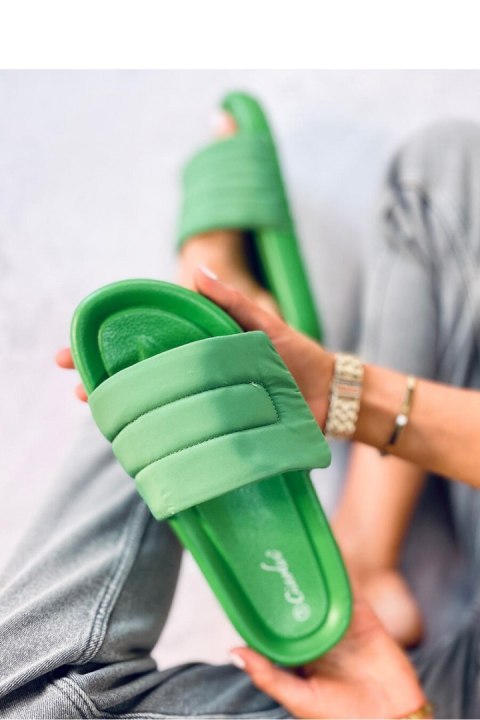 Sandał Klapki ortalionowe CUETO GREEN - Inello Sandał Klapki ortalionowe CUETO GREEN - Inello